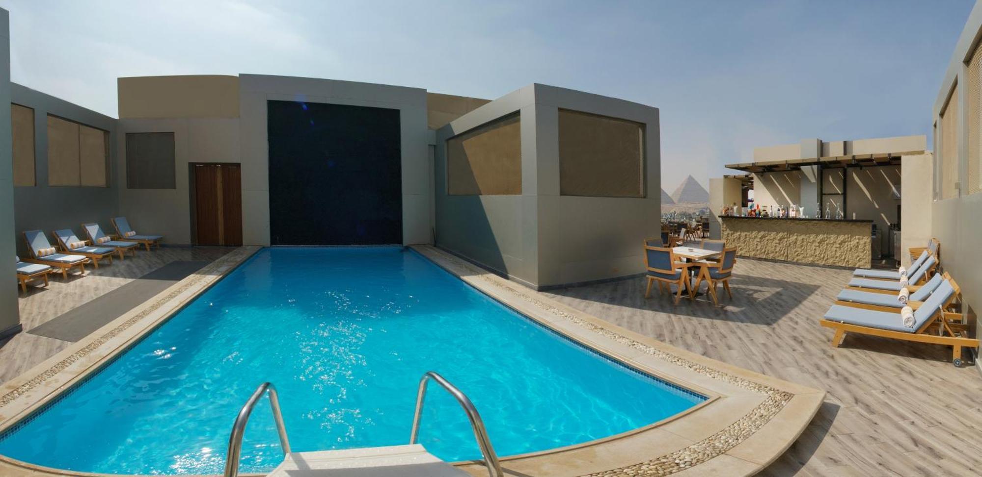 Stay Inn Pyramids Hotel Al Kawm al Akhdar エクステリア 写真